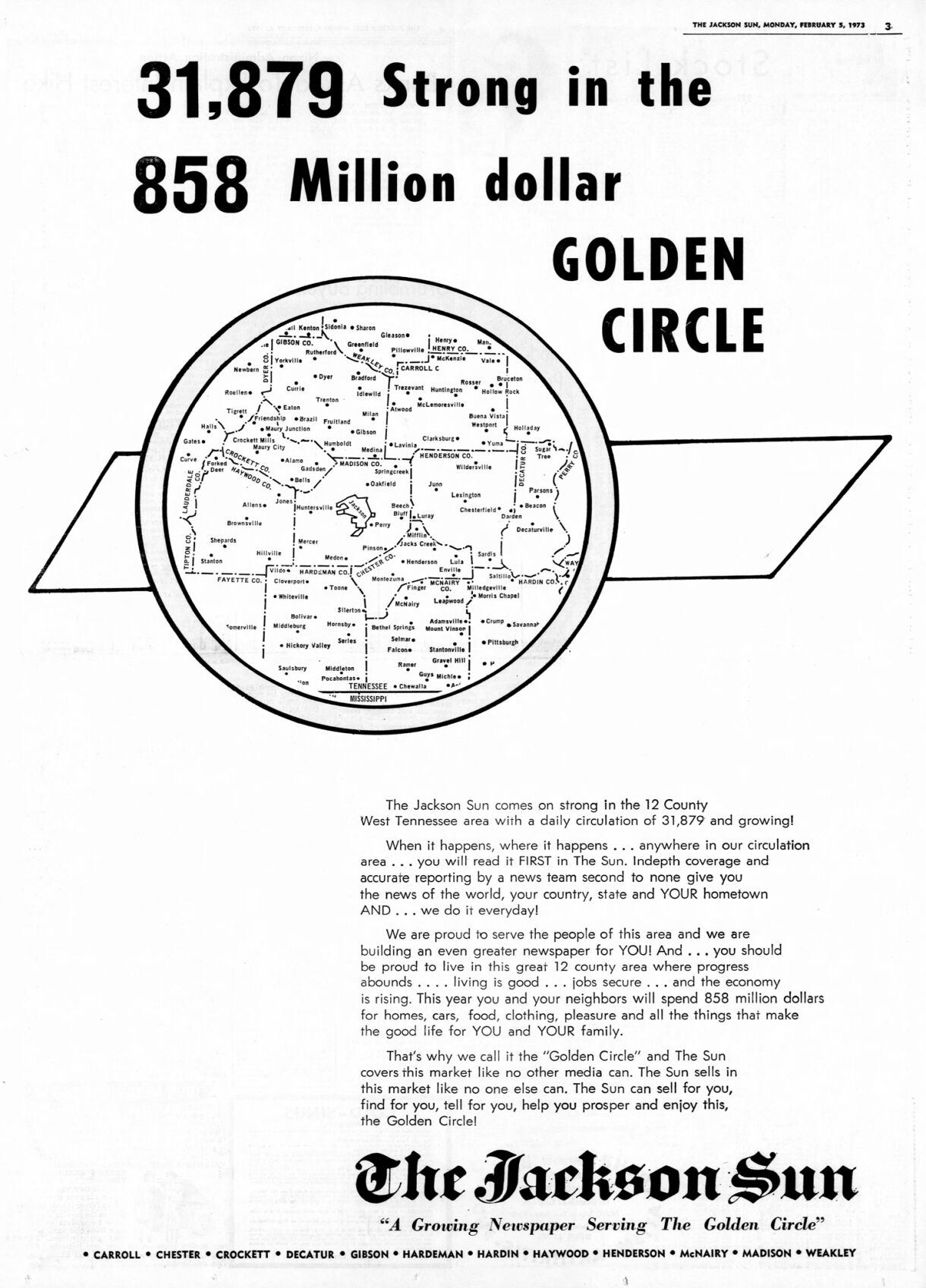 Jackson Sun GOlden Circle